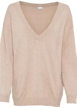 bonprix Pull oversize en viscose mélangée|Femme Maille|Pulls & Gilets