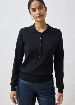 Femme bonprix Maille|Premium|Pull polo