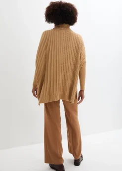 bonprix Pull poncho oversize|Femme Maille|Pulls & Gilets