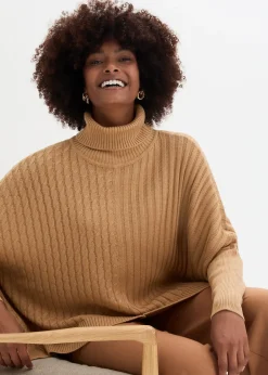 bonprix Pull poncho oversize|Femme Maille|Pulls & Gilets