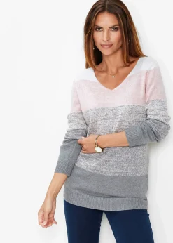 Femme bonprix Maille|Premium|Pull Premium avec cachemire