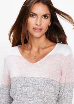 Femme bonprix Maille|Premium|Pull Premium avec cachemire