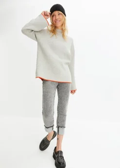 Femme bonprix Maille|Pulls & Gilets|Pull réversible en fine maille