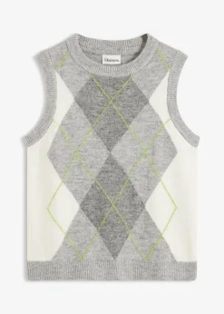 Femme bonprix Maille|Pulls & Gilets|Pull sans manches