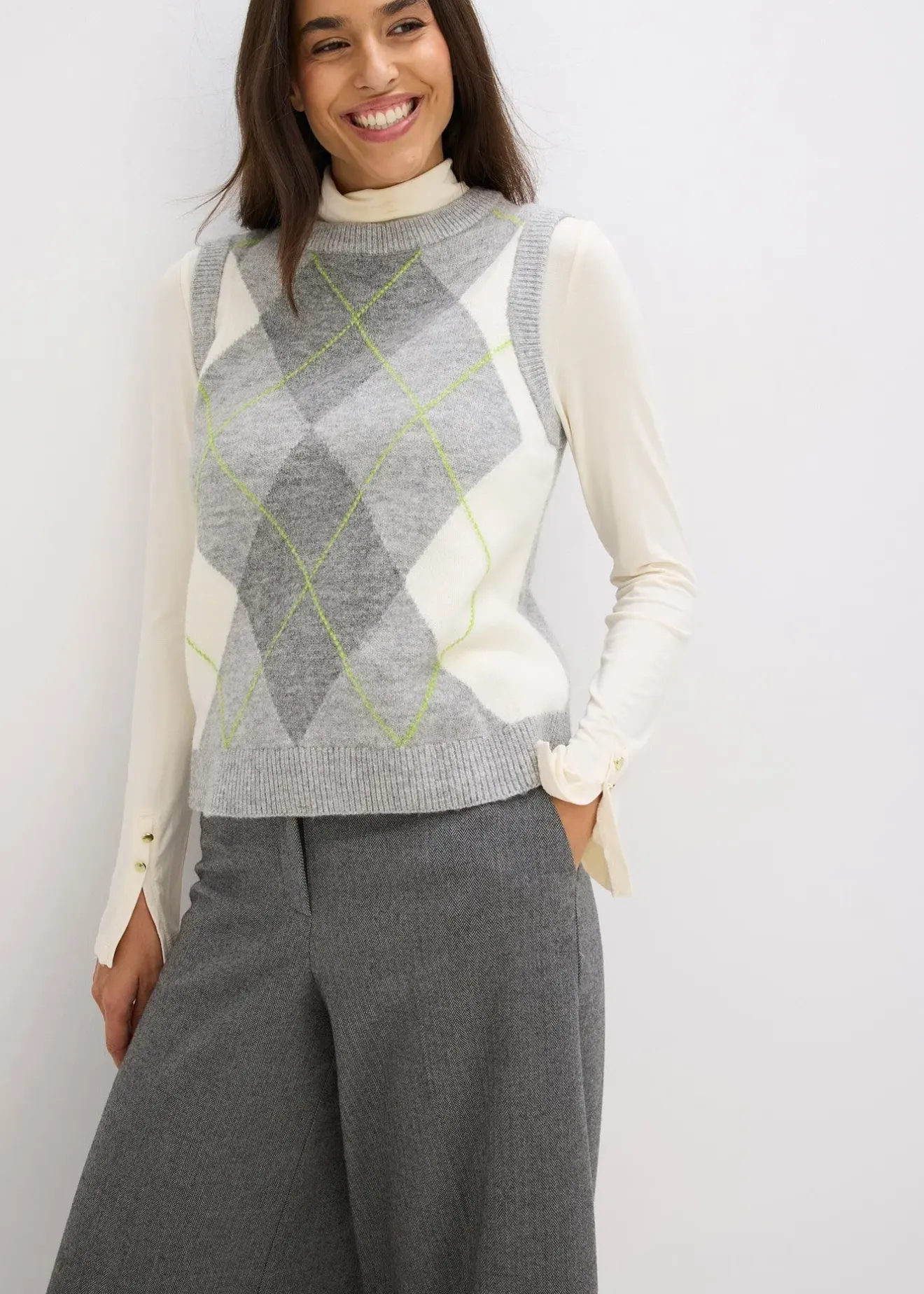 Femme bonprix Maille|Pulls & Gilets|Pull sans manches