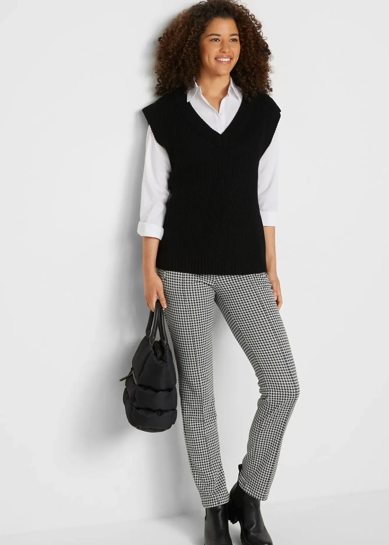 Femme bonprix Maille|Pulls & Gilets|Pull sans manches