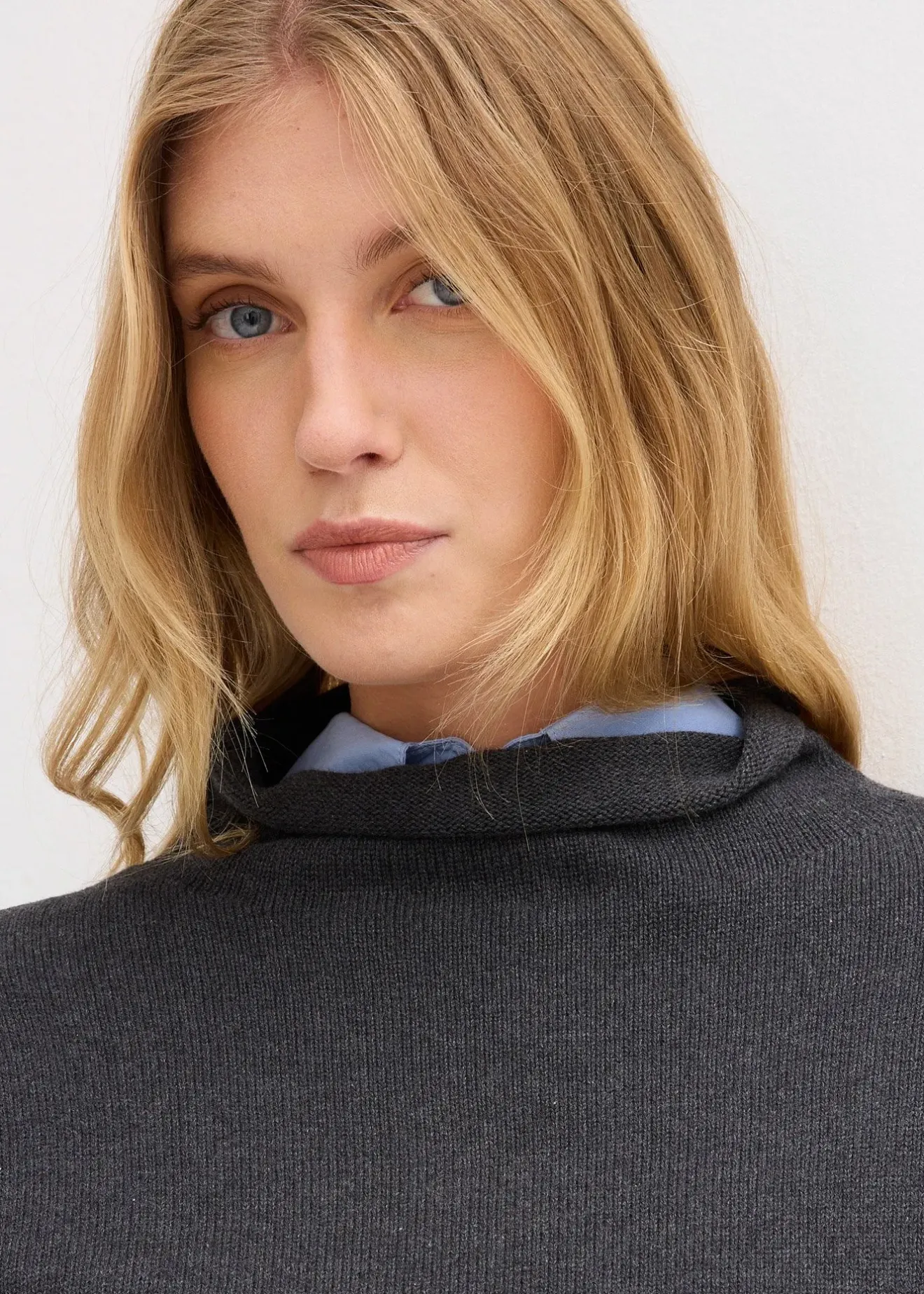 bonprix Pull sans manches 100% coton|Femme Maille|Pulls & Gilets