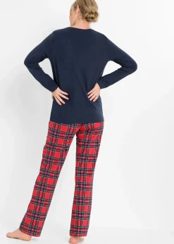 bonprix Pyjama 100% coton|Femme Lingerie Nuit