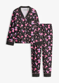 bonprix Pyjama 100% coton|Femme Lingerie Nuit