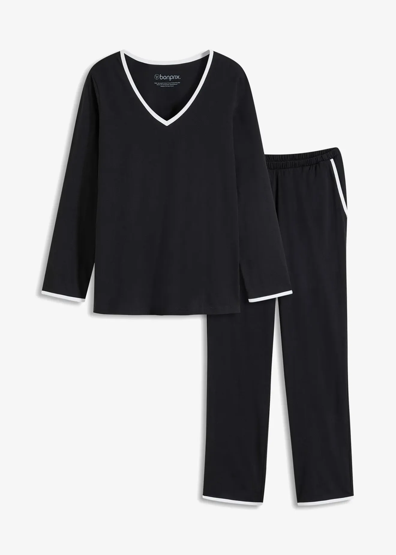 Femme bonprix Basiques|Lingerie Nuit|Pyjama 100% coton