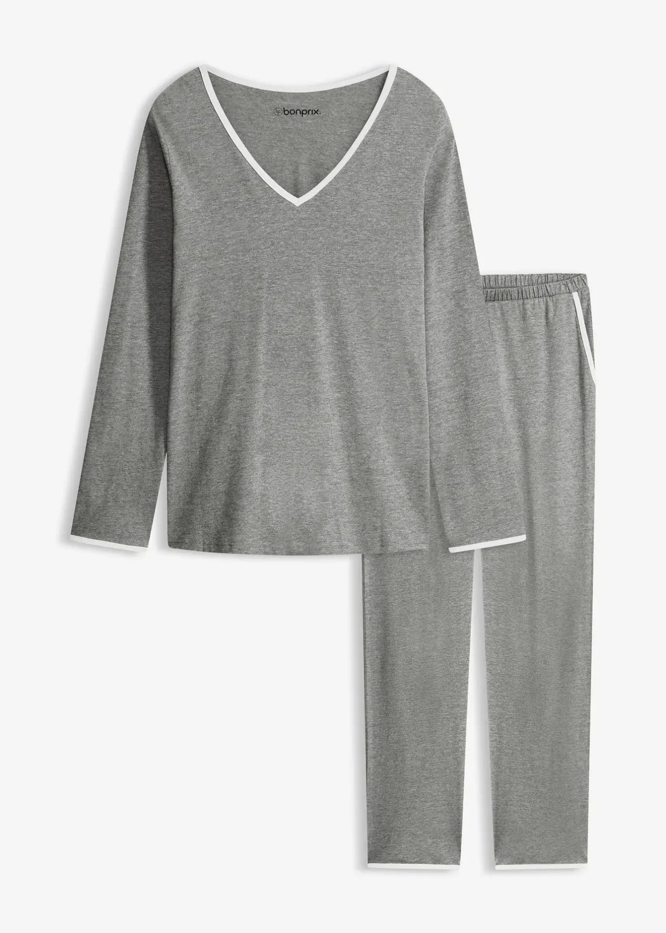 bonprix Pyjama 100% coton|Femme Basiques|Lingerie Nuit