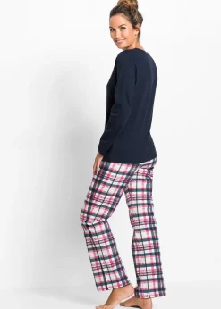 bonprix Pyjama 100% coton|Femme Lingerie Nuit