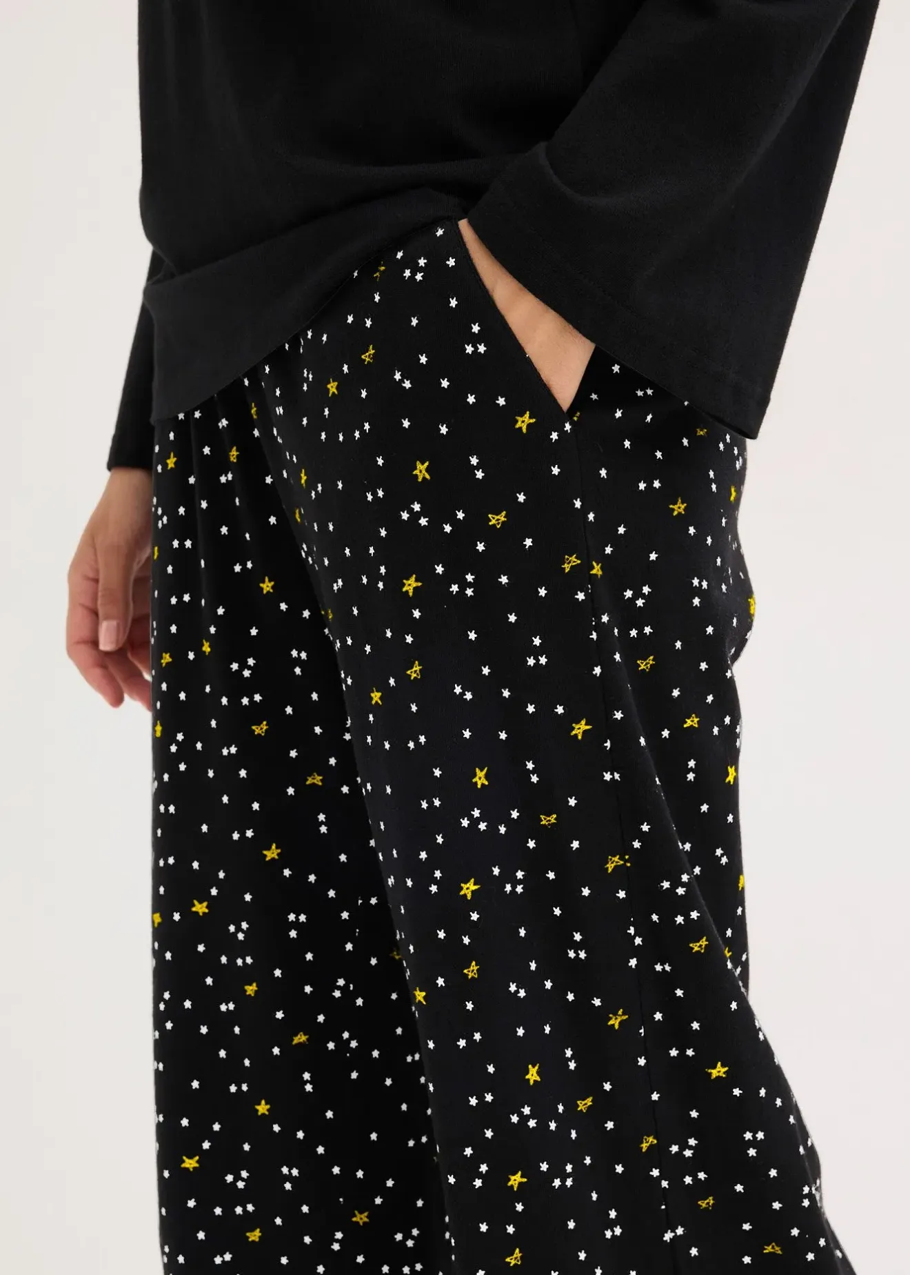 bonprix Pyjama 100% coton à imprimé brillant|Femme Lingerie Nuit