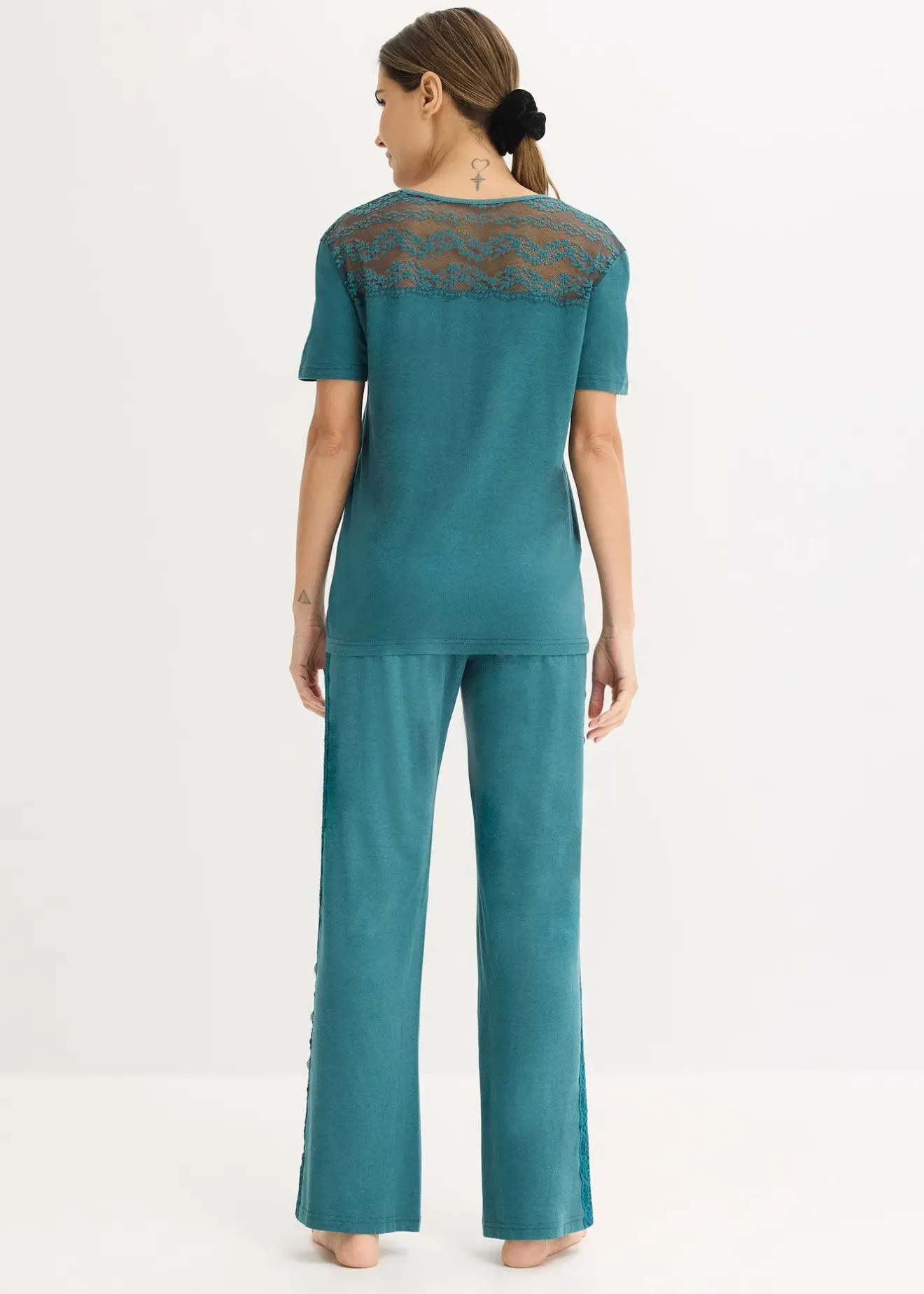 bonprix Pyjama à dentelle|Femme Lingerie Nuit