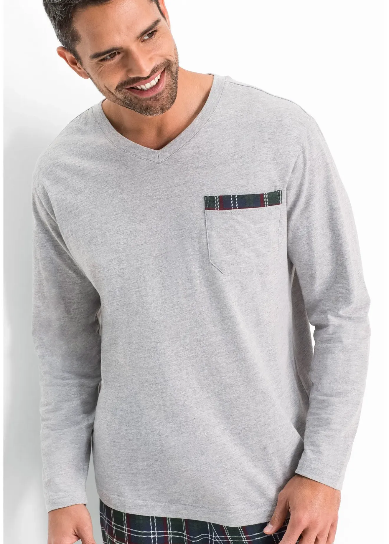 bonprix Pyjama à manches longues|Homme Pyjamas|Sous-Vêtements