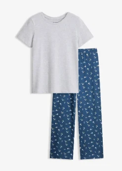 Femme bonprix Lingerie Nuit|Pyjama avec T-shirt manches courtes slim