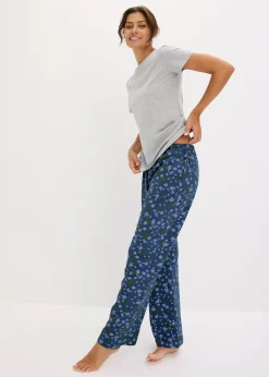 Femme bonprix Lingerie Nuit|Pyjama avec T-shirt manches courtes slim