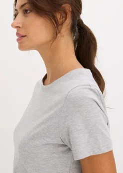 Femme bonprix Lingerie Nuit|Pyjama avec T-shirt manches courtes slim