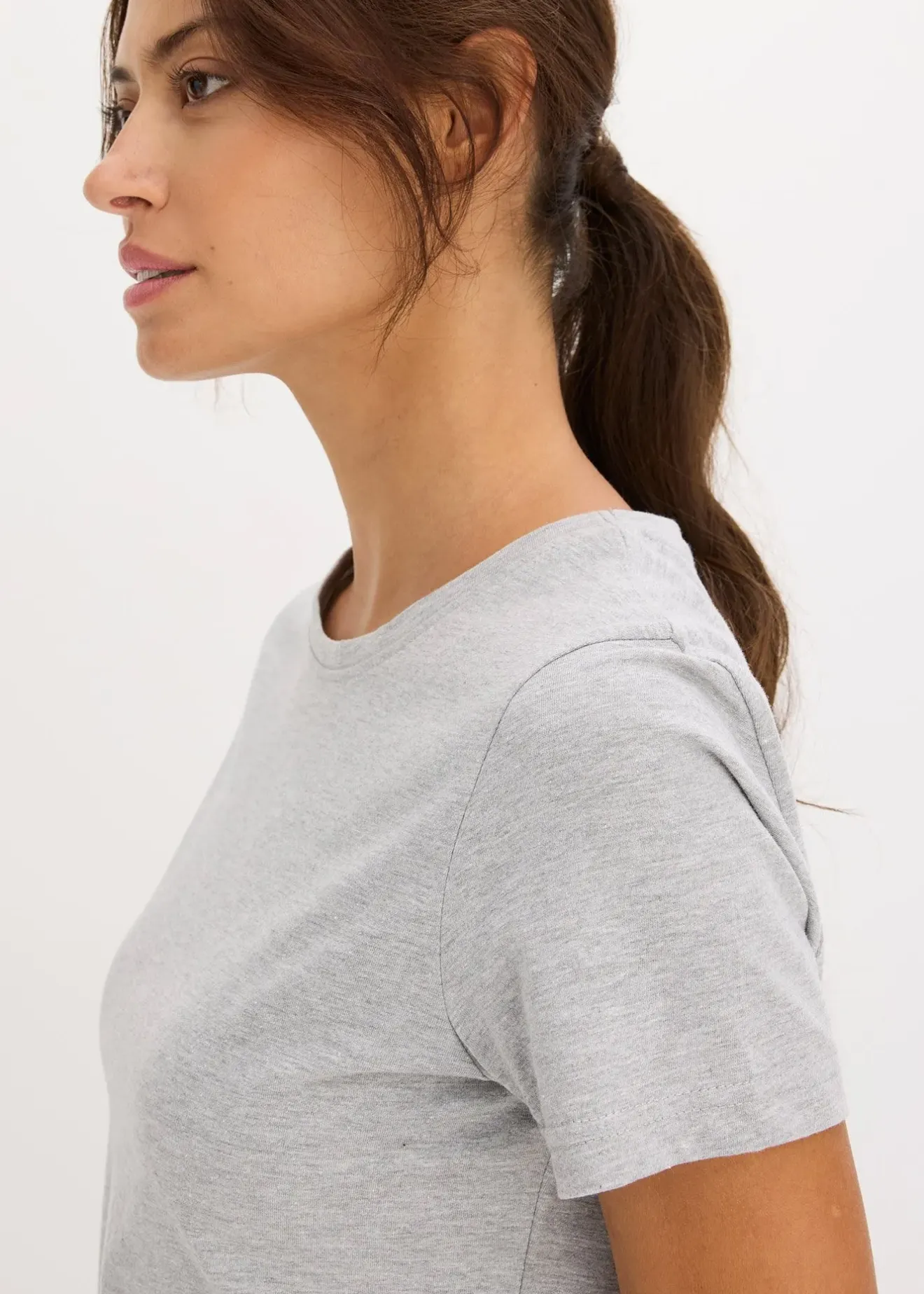 Femme bonprix Lingerie Nuit|Pyjama avec T-shirt manches courtes slim