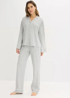 Femme bonprix Lingerie Nuit|Pyjama boutonné