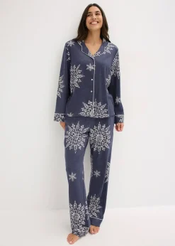 Femme bonprix Lingerie Nuit|Pyjama boutonné