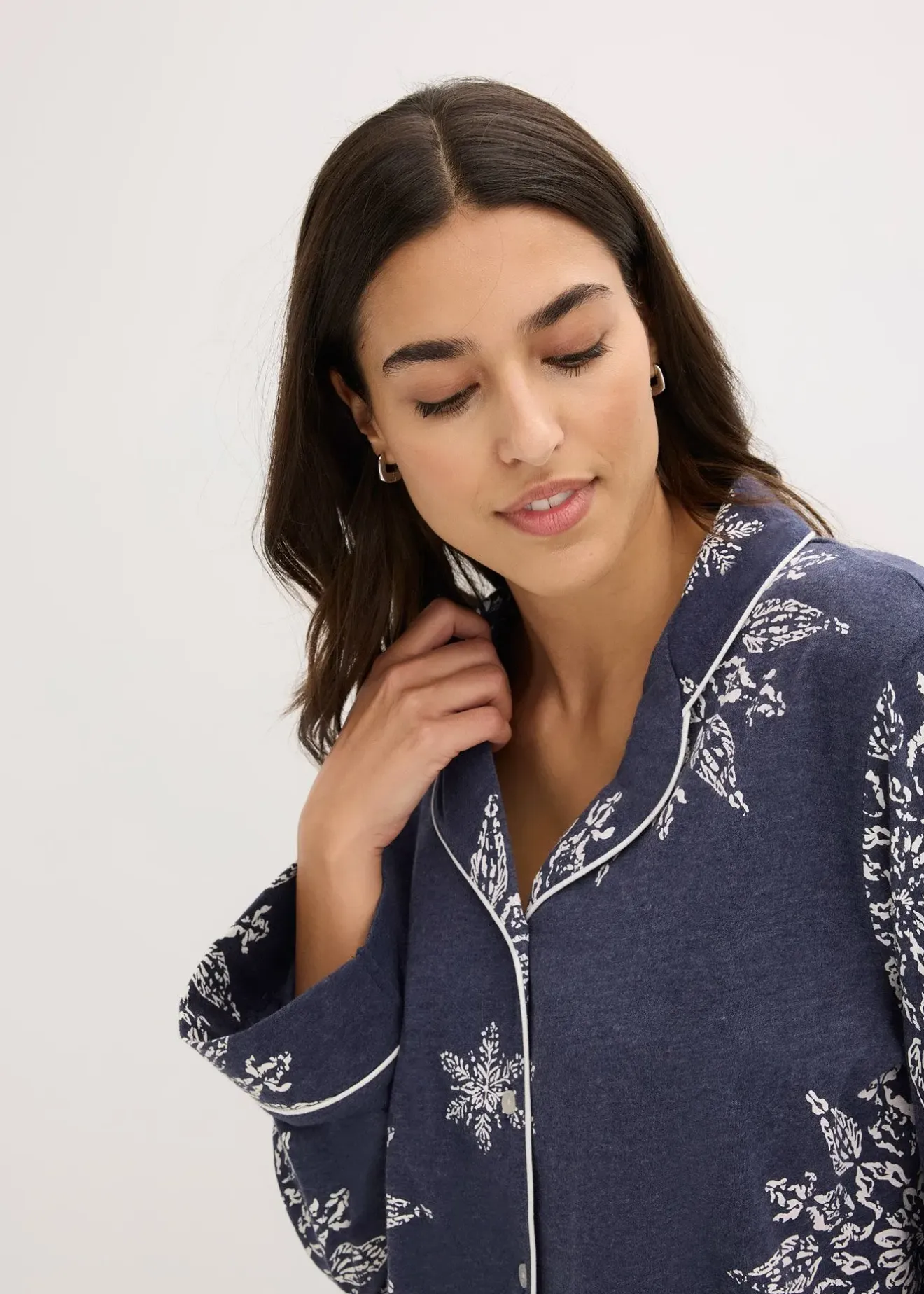 Femme bonprix Lingerie Nuit|Pyjama boutonné