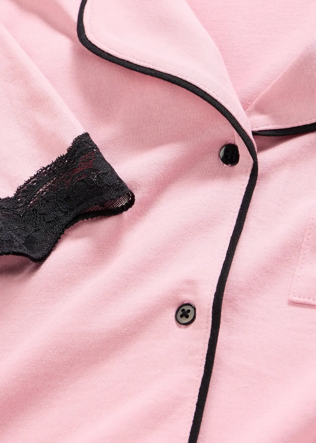 Femme bonprix Lingerie Nuit|Pyjama boutonné en matière douce