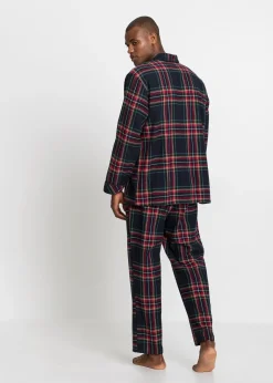 Homme bonprix Pyjamas|Sous-Vêtements|Pyjama boutonné homme en flanelle douce