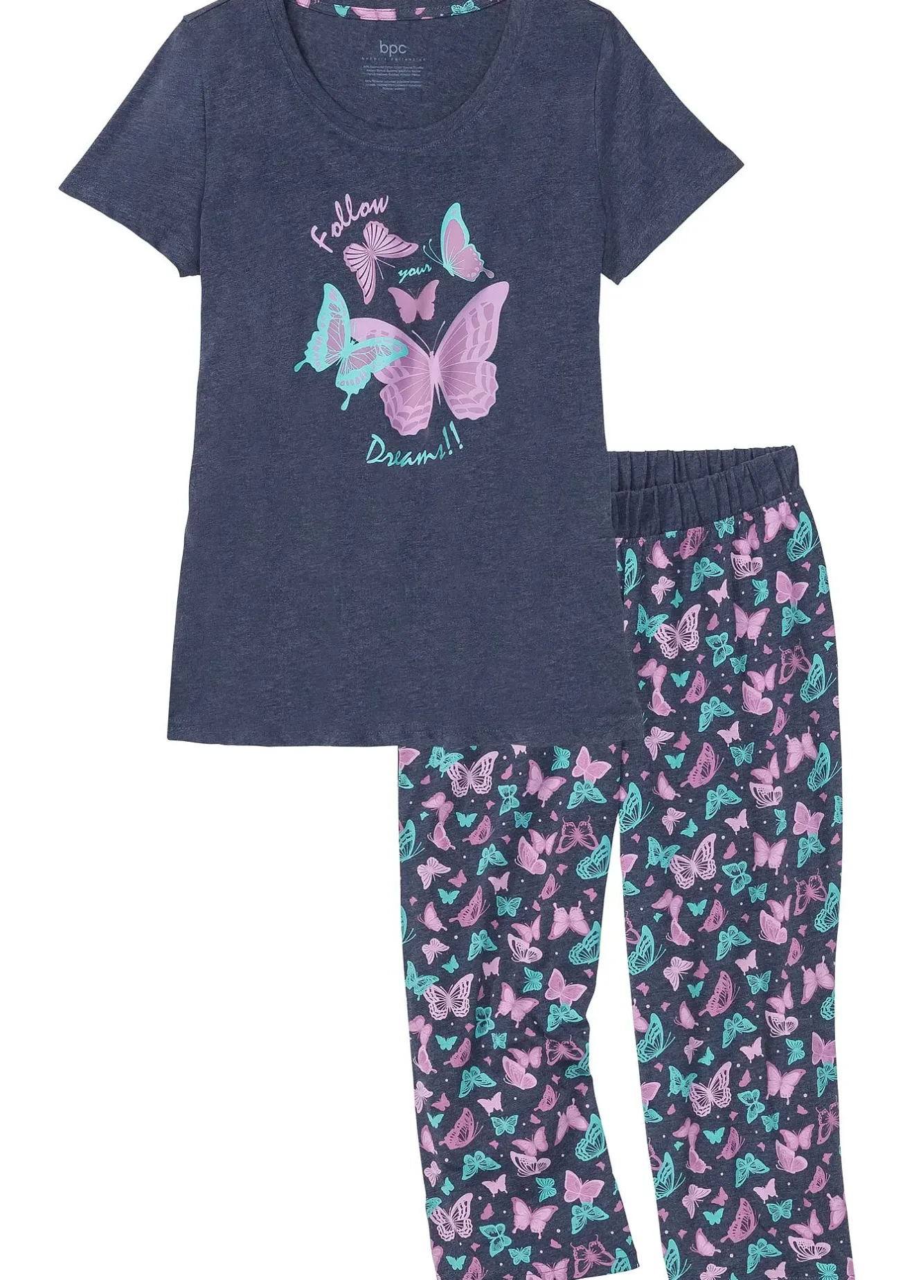 Femme bonprix Lingerie Nuit|Pyjama corsaire