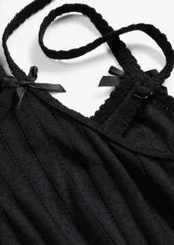 Femme bonprix Lingerie Nuit|Pyjama doux en jersey pointelle