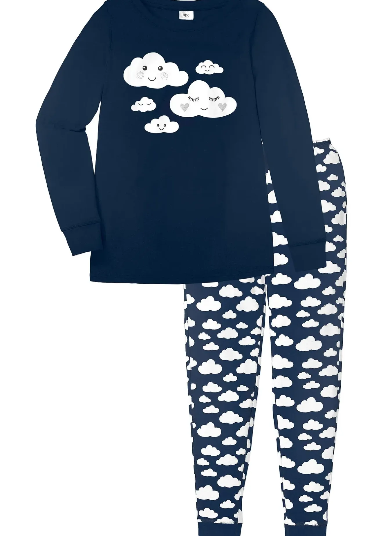 bonprix Pyjama en coton|Femme Lingerie Nuit