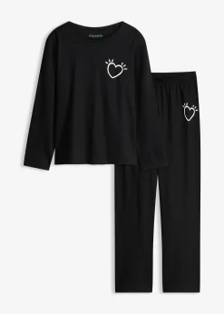 Femme bonprix Lingerie Nuit|Pyjama en coton doux