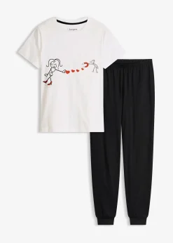 Femme bonprix Lingerie Nuit|Pyjama en coton doux