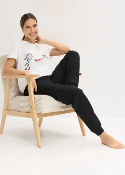 Femme bonprix Lingerie Nuit|Pyjama en coton doux