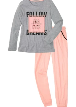 Femme bonprix Lingerie Nuit|Pyjama en coton et viscose