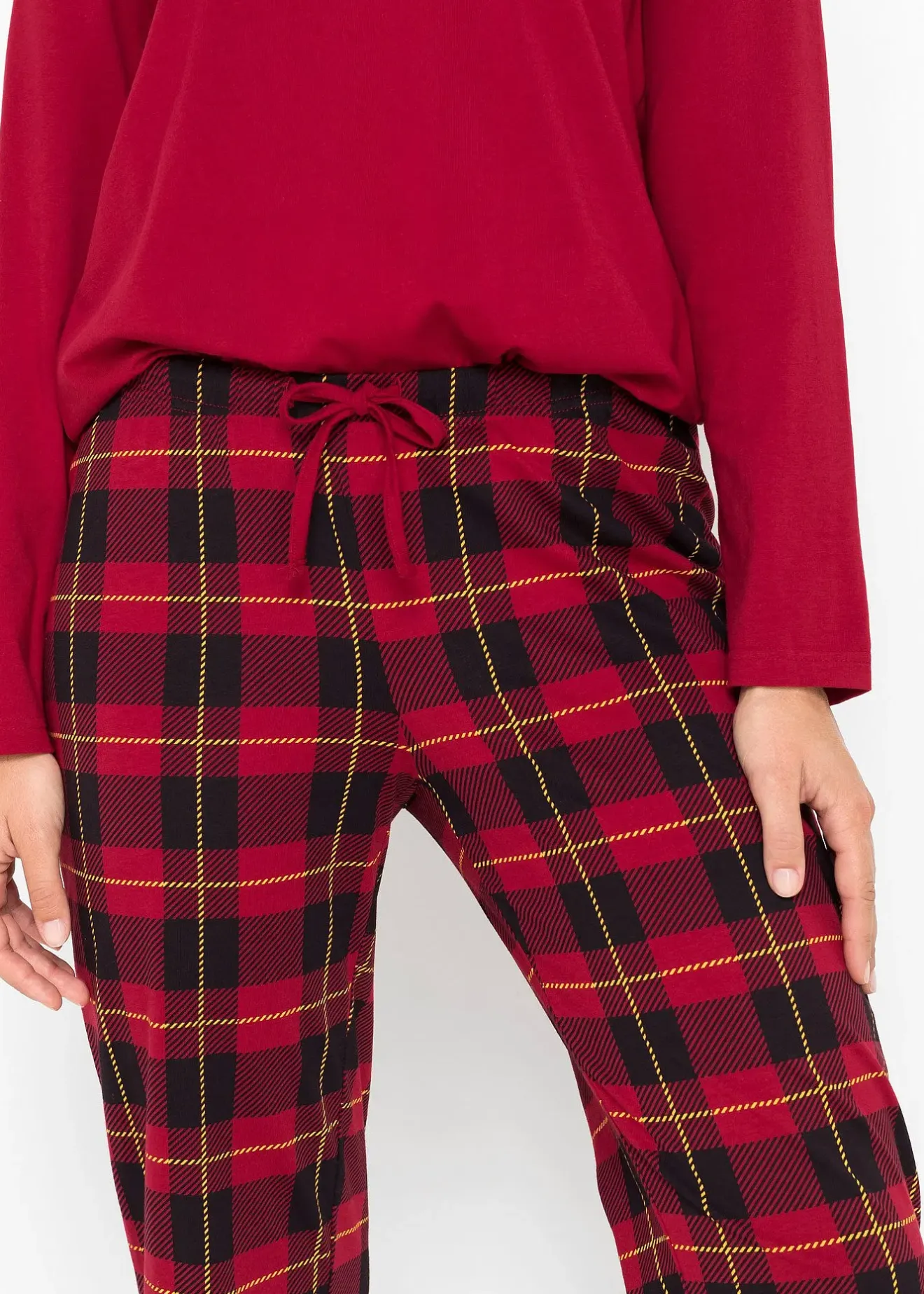 bonprix Pyjama en pur coton|Femme Lingerie Nuit