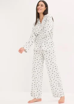 Femme bonprix Lingerie Nuit|Pyjama oversize boutonné