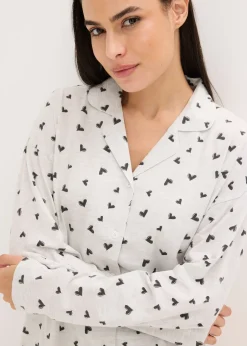 Femme bonprix Lingerie Nuit|Pyjama oversize boutonné