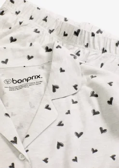 Femme bonprix Lingerie Nuit|Pyjama oversize boutonné