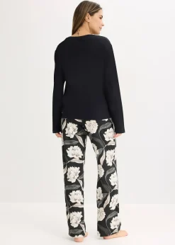 Femme bonprix Lingerie Nuit|Pyjama évasé avec viscose