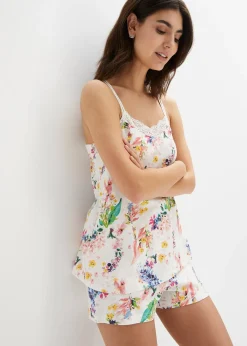 bonprix Pyjashort à bretelles spaghetti|Femme Lingerie Nuit