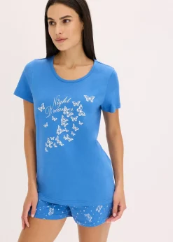 Femme bonprix Lingerie Nuit|Pyjashort 100% coton