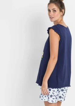 bonprix Pyjashort 100% coton|Femme Lingerie Nuit