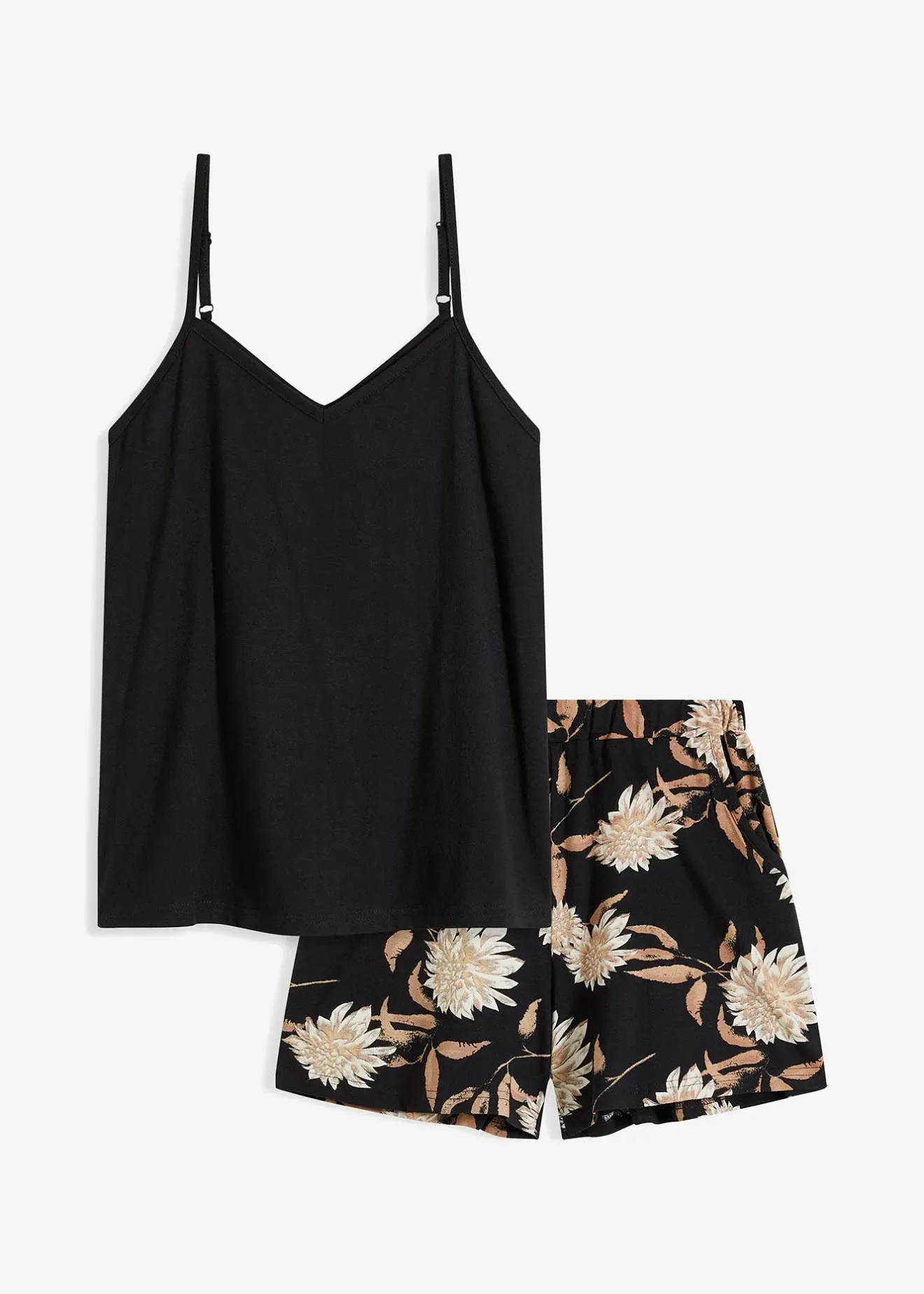 Femme bonprix Lingerie Nuit|Pyjashort 100% coton