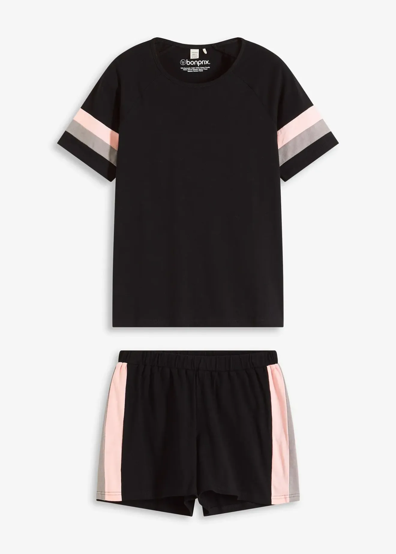 Femme bonprix Lingerie Nuit|Pyjashort 100% coton