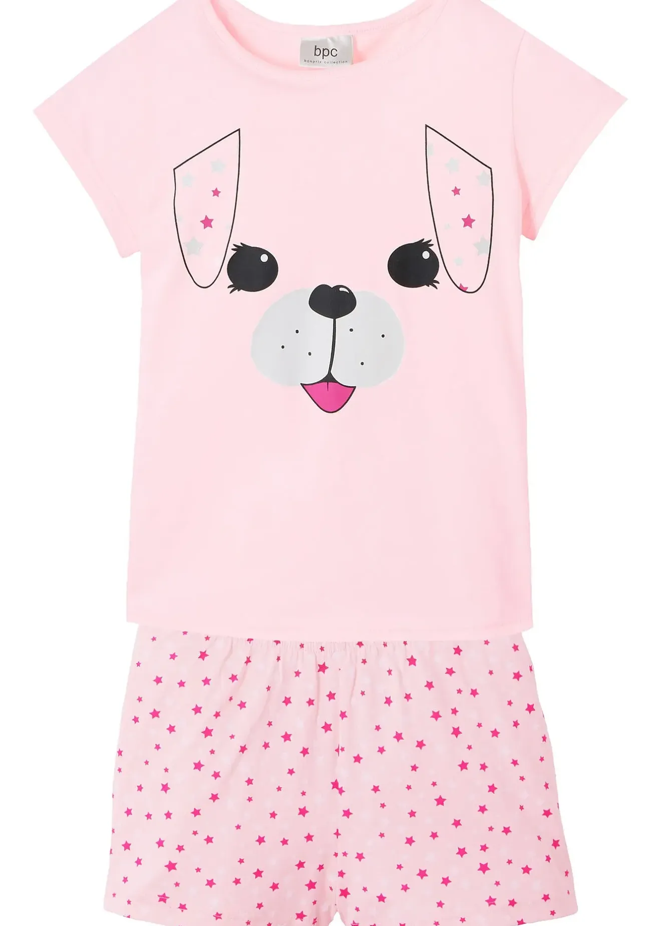 Enfant bonprix Filles·Pyjamas & Chemises De Nuit|Pyjashort 100% coton (ens. 2 pces)