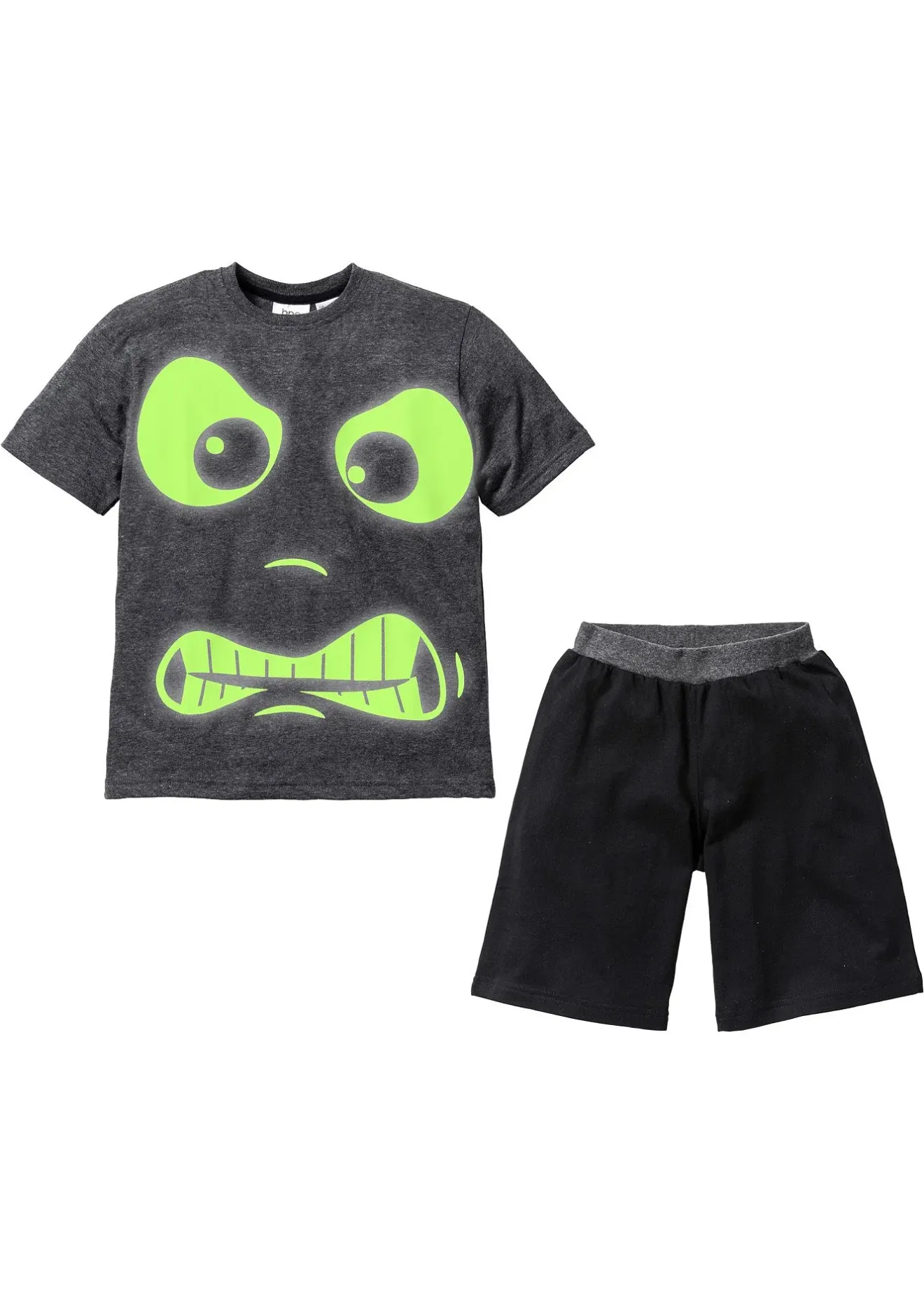 Enfant bonprix Vêtements Enfant|Garçons·Pyjamas|Pyjashort à imprimé phosphorescent (ens. 2 pces)