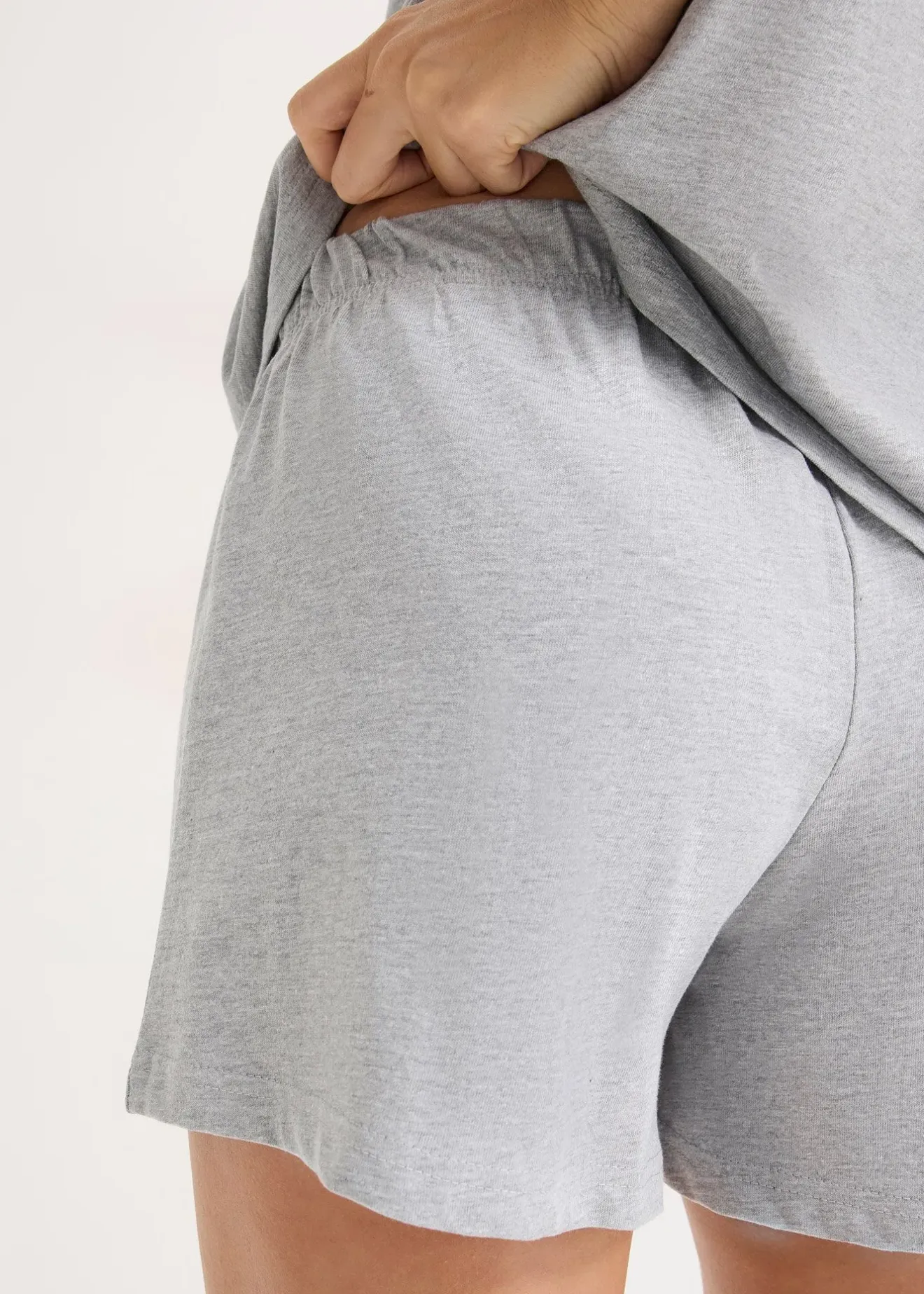 Femme bonprix Basiques|Lingerie Nuit|Pyjashort avec chemise boutonnée