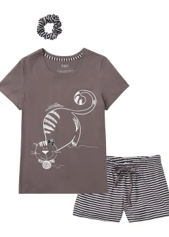 bonprix Pyjashort avec chouchou|Femme Lingerie Nuit