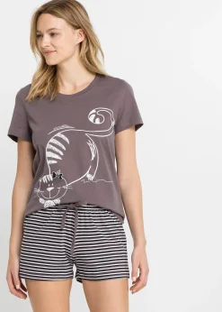 bonprix Pyjashort avec chouchou|Femme Lingerie Nuit